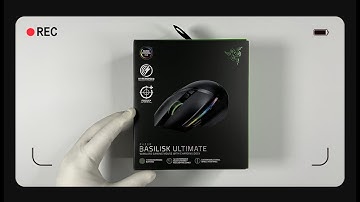 Unboxing | Razer Basilisk Ultimate with Charging Dock- Wireless Gaming Mouse | ASMR