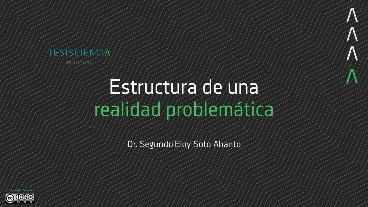 Realidad problemática: ¿Cómo estructurarla?