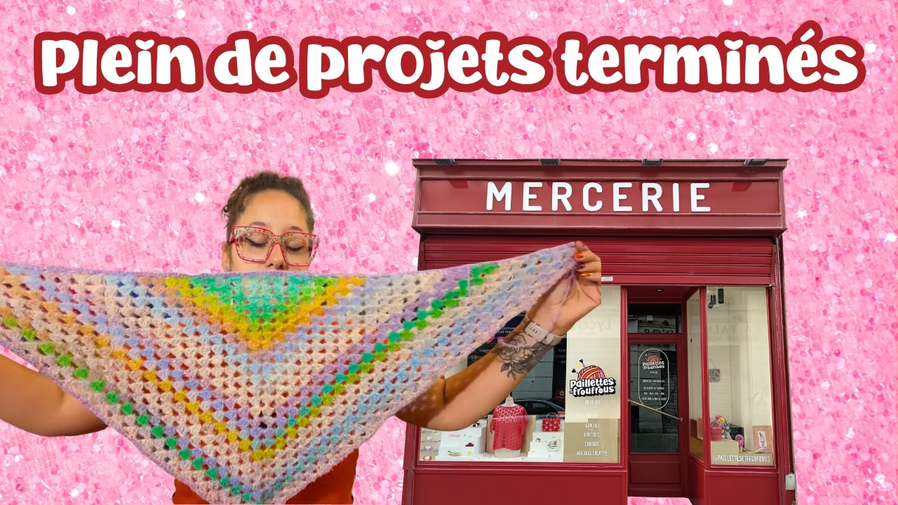 ✨ VLOG MERCERIE : Plein de projets terminés !