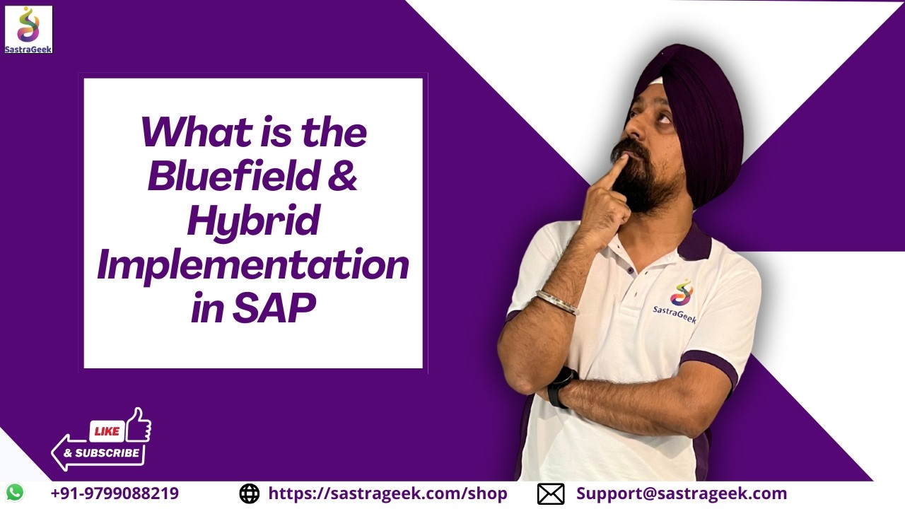 Bluefield Implementation What is the Bluefield & Hybrid Implementation in SAP - YouTube
