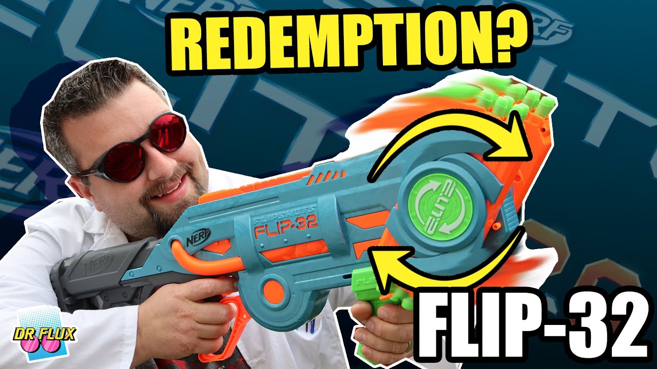 Will The Nerf Flip 32 Be enough to Flip this Failed Flipping Blaster Line?!!