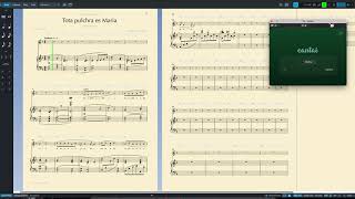 Cantai beta in Dorico test