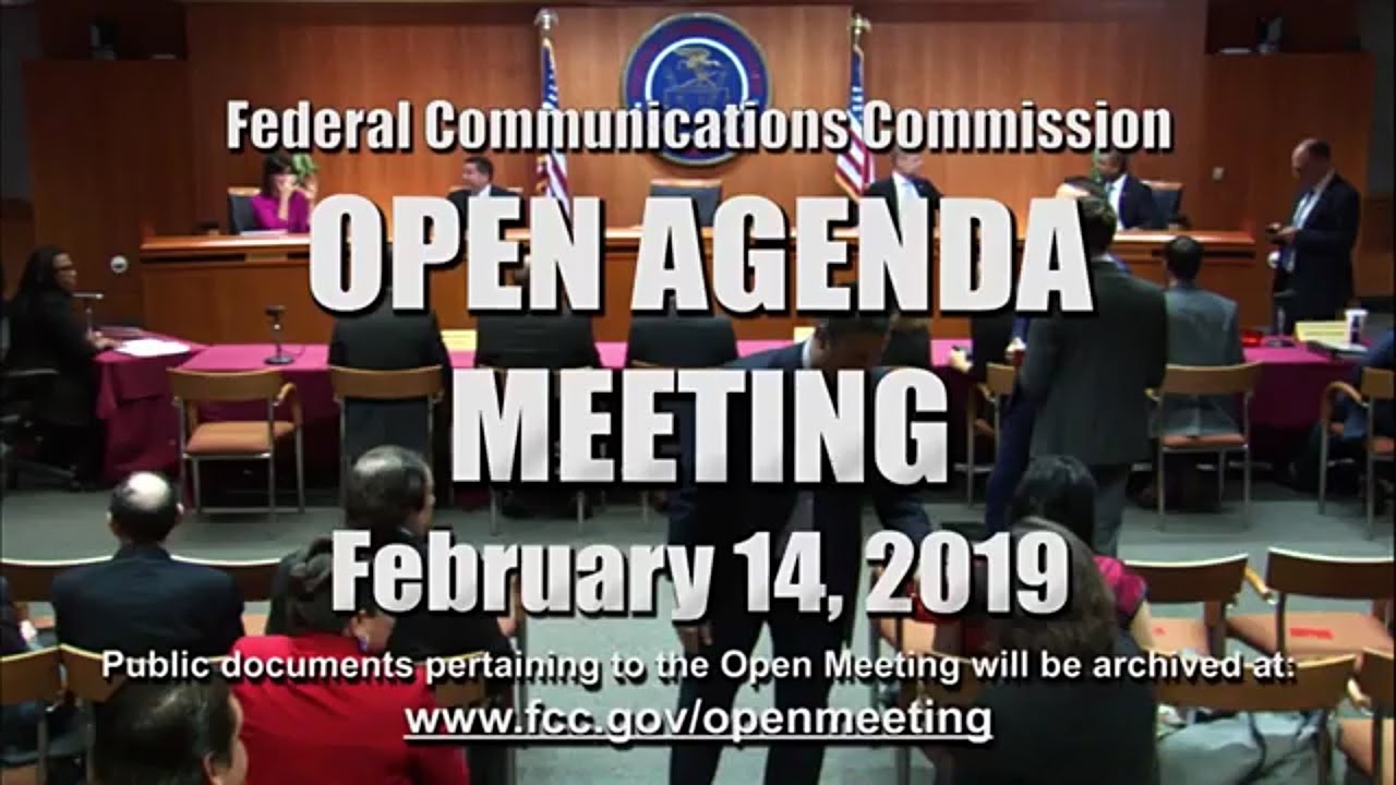 Open Commission Meeting - February 2019 - YouTube