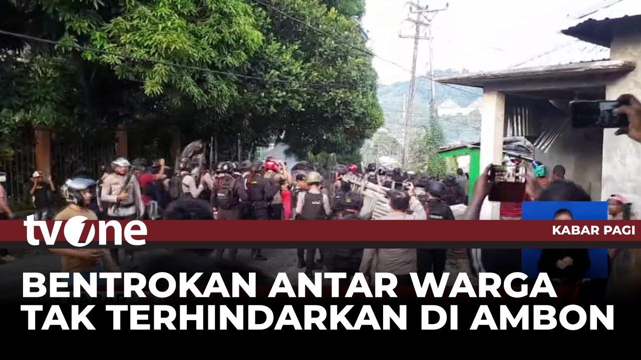 Gunakan Sajam dan Bom Rakitan, Dua Kelompok Pemuda di Ambon Bentrok | Kabar Pagi
