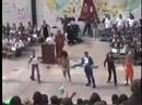 Hilltop High School ASB Pep Assembly 2002-2003. Austin Powers Dance.