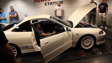 Honda Integra DC2 Type R Dyno
