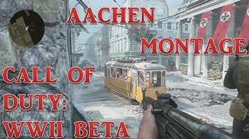 COD WWII: AACHEN  MONTAGE