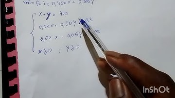 programmation linéaire : mettre programme linéaire sous forme standard ✍️📚