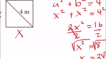 11.8 Pythagorean word problems