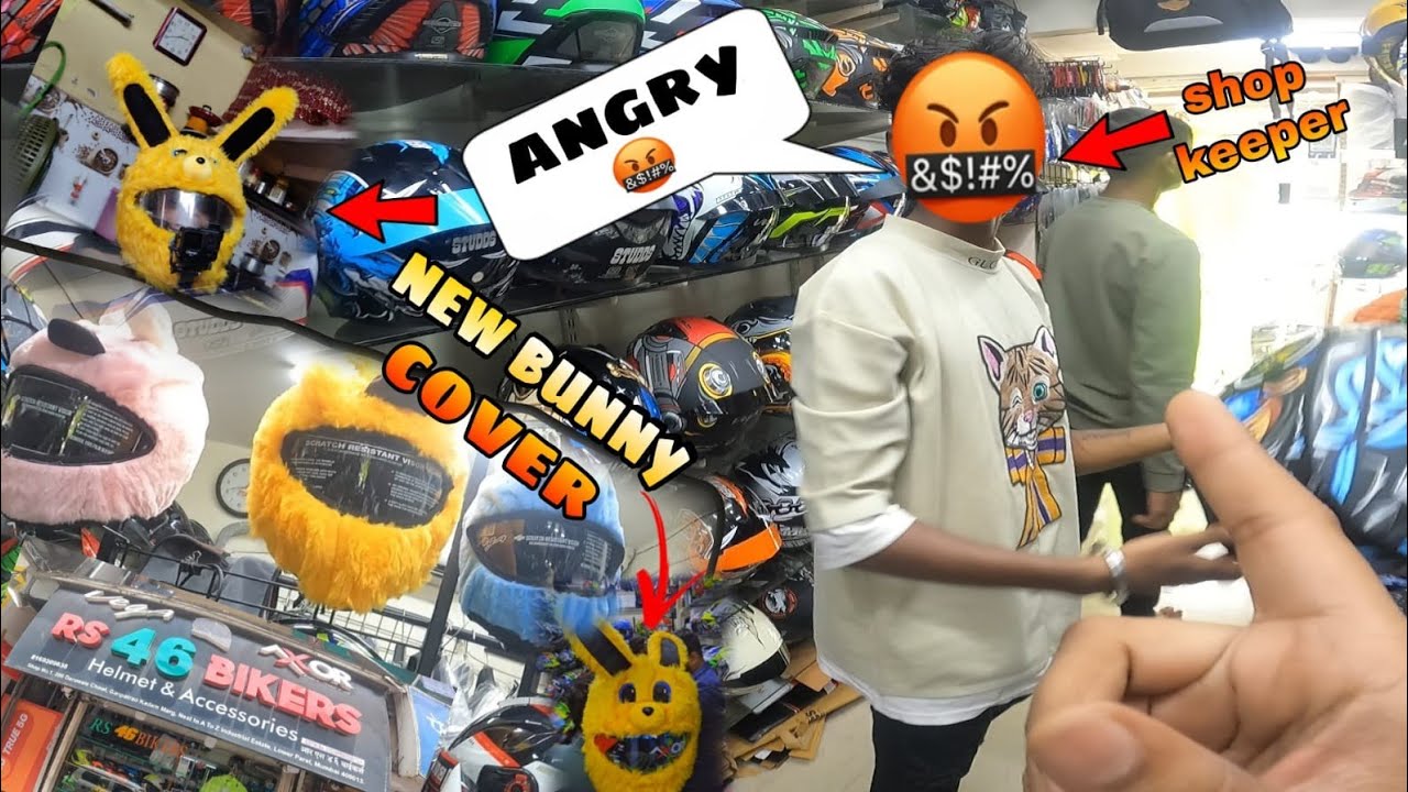 TRANDING BUNNY & PIKACHU  HELMET COVER AT CHEAPEST PRICE ! 2023 