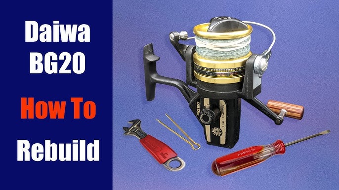 Client's Daiwa BG90 Service - Fishing Reel Repair - Hyper Version 