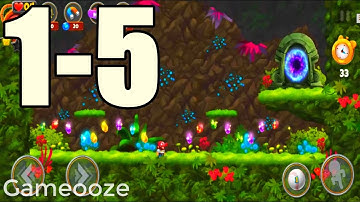 Super Jungle Jump Android Gameplay Walkthrough Level 1-5