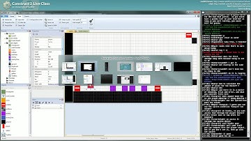 Construct2Live Class - Week #3 - Enemies and Animation (Part1/2) - 5 / 8