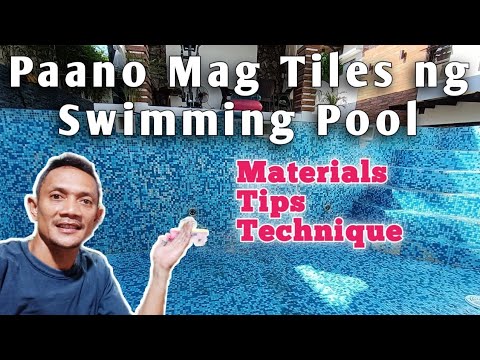 Video: Mosaic para sa mga swimming pool. Paglalagay ng mga mosaic sa pool