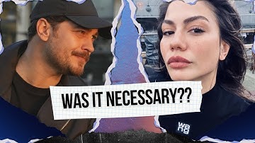 The Unnecessary intimate scene between Çağatay Ulusoy and Demet Özdemir shook us all!