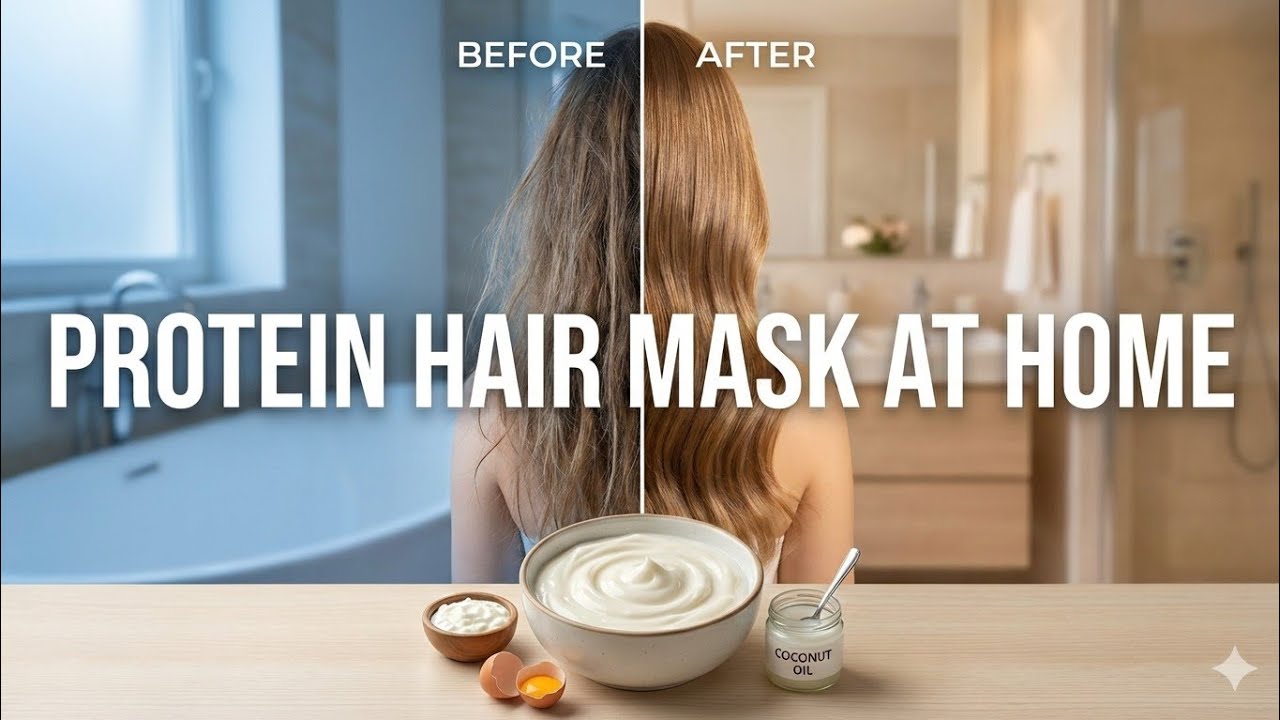 Salon Keratin Damage? This DIY Protein Mask Helps