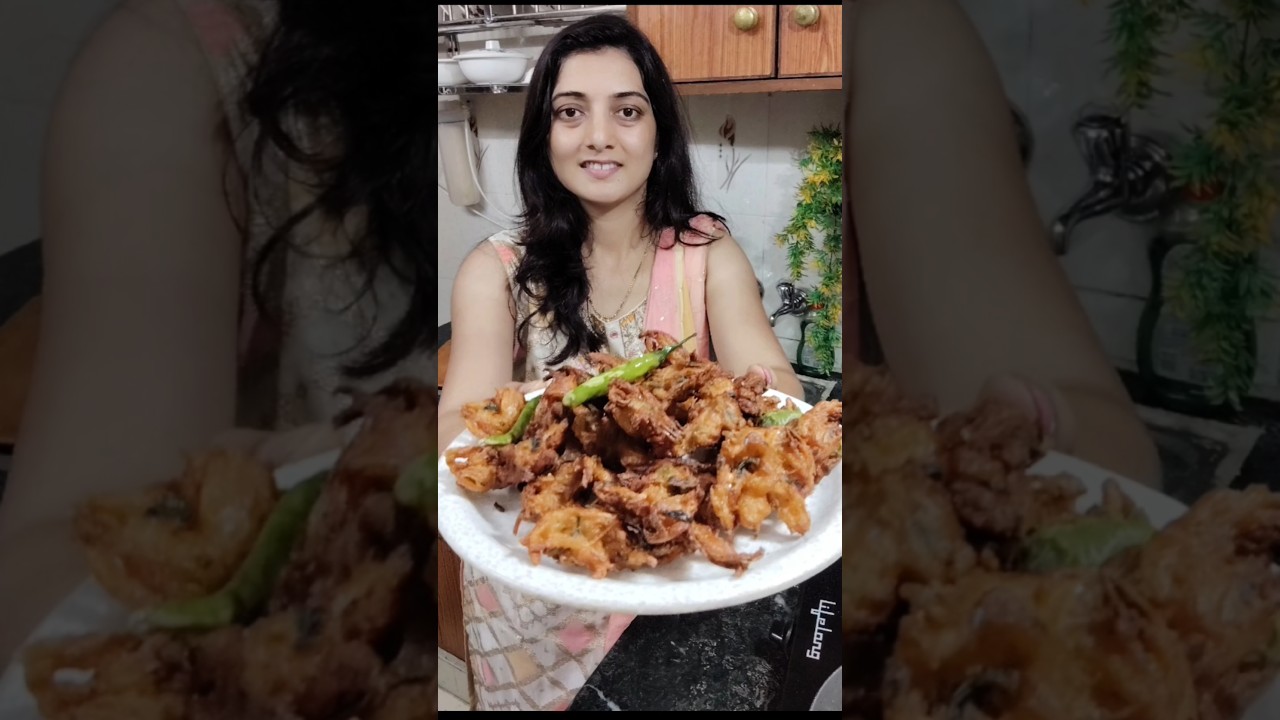 कुरकुरीत कांदाभजी | #youtubeshorts #trending #viral #cooking