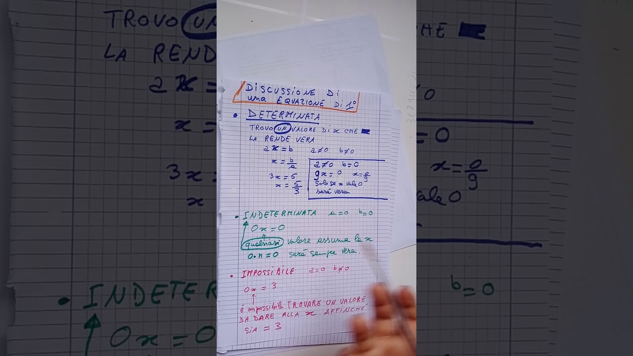 Quando Un Equazione è Indeterminata