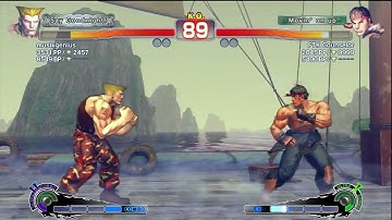SSF4 AE 2012 - musikgenius (Guile) Vs KaizenMaster (Ryu) - Casuals 01.22.12