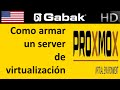 Como armar un server de virtualizacion e instalación programas (proxmox)