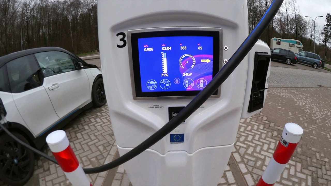 BMW i3 i3s 94ah REX - Roadtrip und Laden am Ionity 150 KW Charger an ...