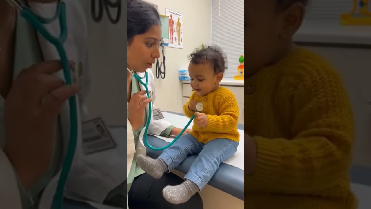 child specialist and baby relationship in clinic