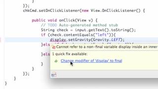 Android Application Development Tutorial   29   Set Gravity within Java   YouTube