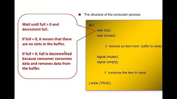2 - Bounder-Buffer / Producer-Consumer Problem