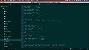 05   setting up a local ruby on rails web server