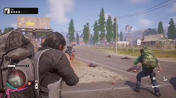 Armored zombie goes nuts. State of decay 2