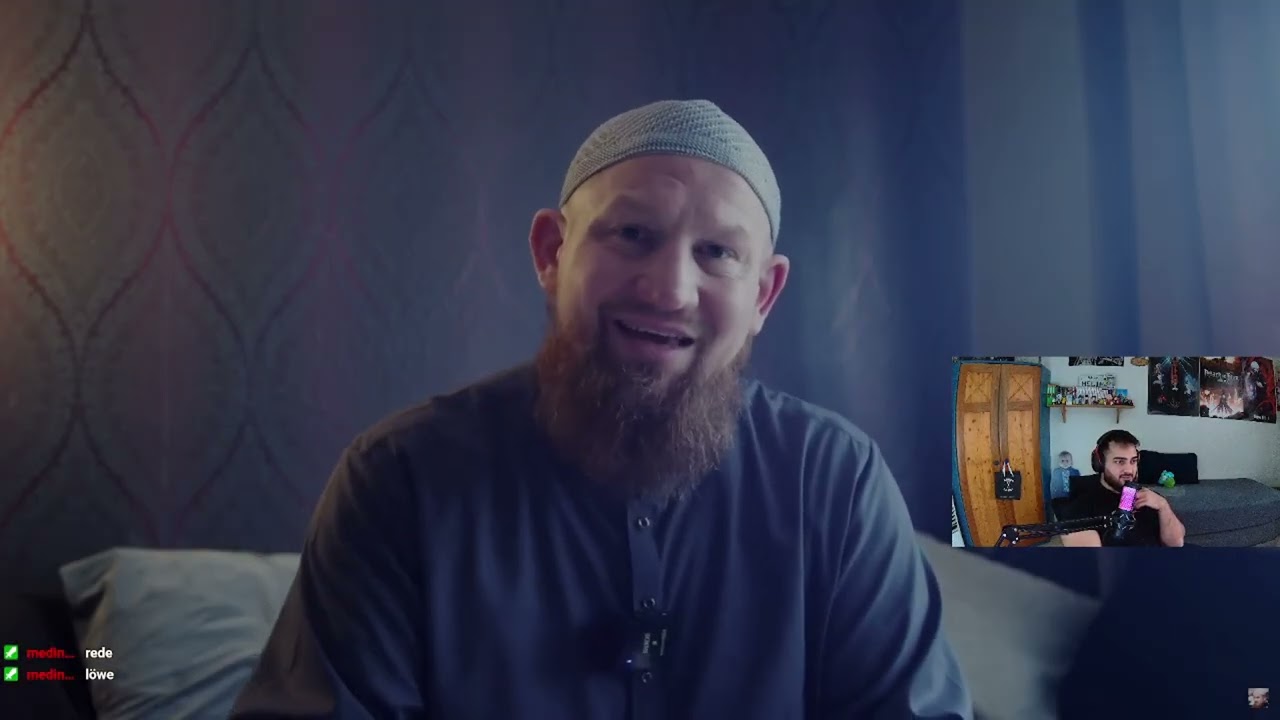 Pierre Vogel macht Abdelhamid Mundtot. Pierre Vogel auf Abdelhamids Kopf | Sucuk Reagiert