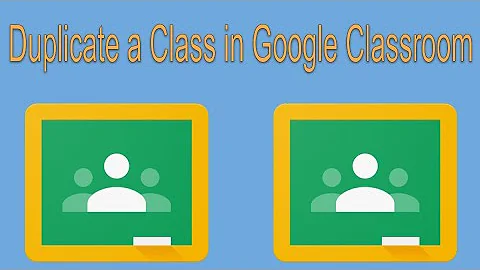 Duplicate a Class in Google Classroom