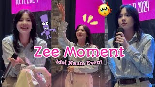 Zee Asadel Di Event Idol Nante By Zeemotion Bandung November 16 2024  Azadel48