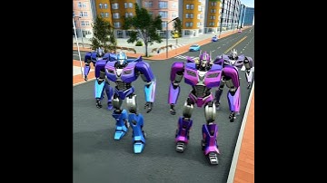 🔥 "4 Cars TRANSFORM Into EPIC Mega Robots!" 🔥in Car Simulator 2 #carsimulator2 #trending #shorts