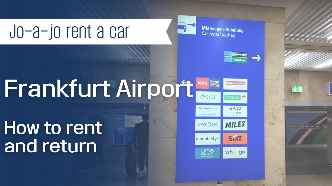 Rental Car Return Frankfurt Airport Terminal 1 www.youtube.com