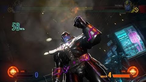 MARVEL VS. CAPCOM: INFINITE thanos and nova combo