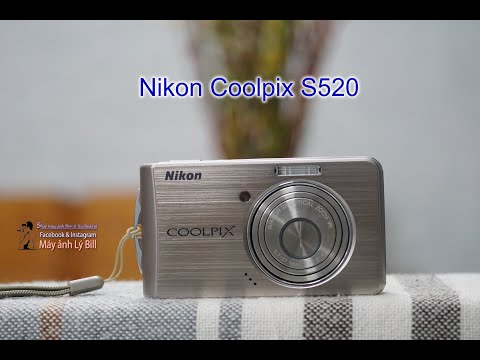 Review nhẹ nhàng em máy ảnh Nikon Coolpix S520, máy hoạt động hoàn hảo, ngoài hình xinh đẹp đây