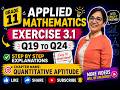 GRADE 11- APPLIED MATHEMATICS CHAPTER 3 EXERCISE 3 .1/ Q 19 TO Q24/ PART 3