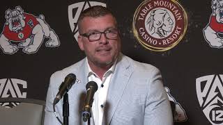 Coach Entz - 2026 Fresno State Media Days