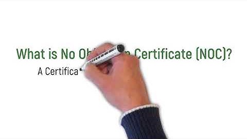 What is the meaning of the term NOC (No Objection Certificate) in real estate development ?
