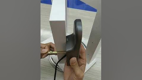 Fingerprint rim lock install part 1