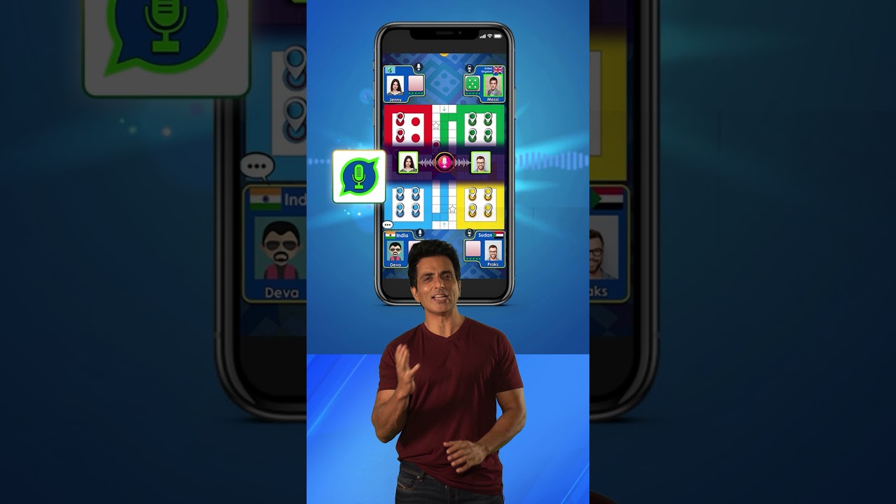 Voice Chat in Ludo King | Sonu Sood's Favorite Ludo Game