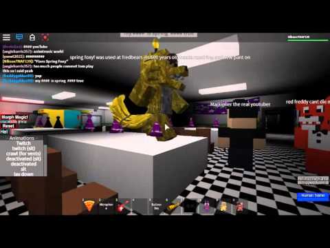 Roblox Animatronic World Part 1 Not My First Video Youtube