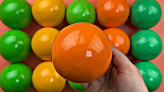 Cracking light plasticine | ASMR video