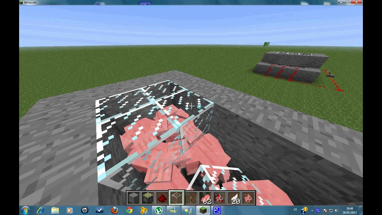 Comment construire un simple abattoir / Minecraft - YouTube