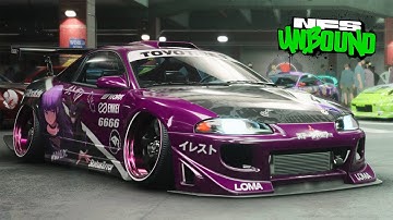 Need for Speed Unbound - Mitsubishi Eclipse GSX Customization | Max Build