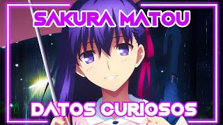 Datos Curiosos De Sakura Matou Fate Series