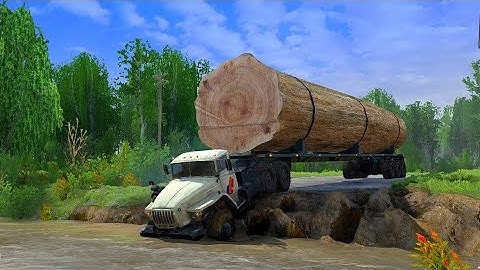 REAL CHAOS EXPOSED: Logging Trucks Battle Deadly River Crossings