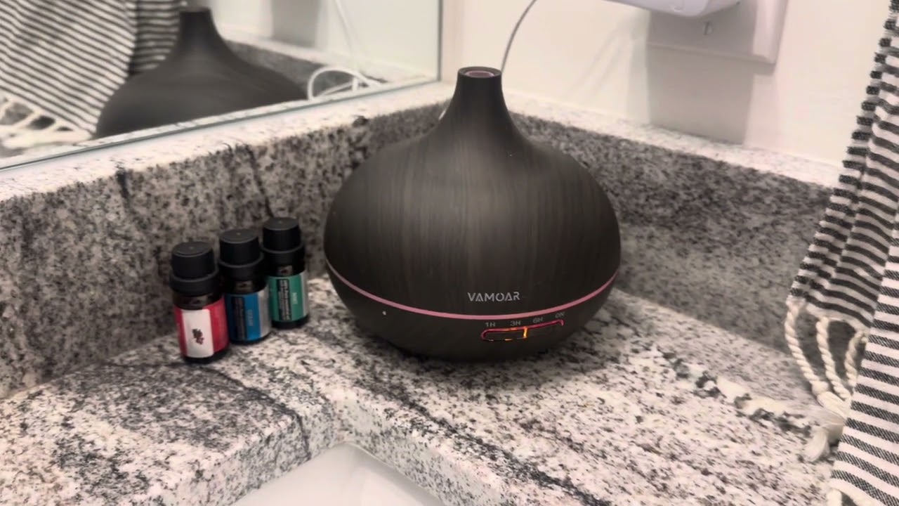 Close Look - Vamoar Essential Oil Diffuser Gift Set