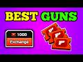 The best weapons to buy for coupons from the gallery in pixel gun 3d